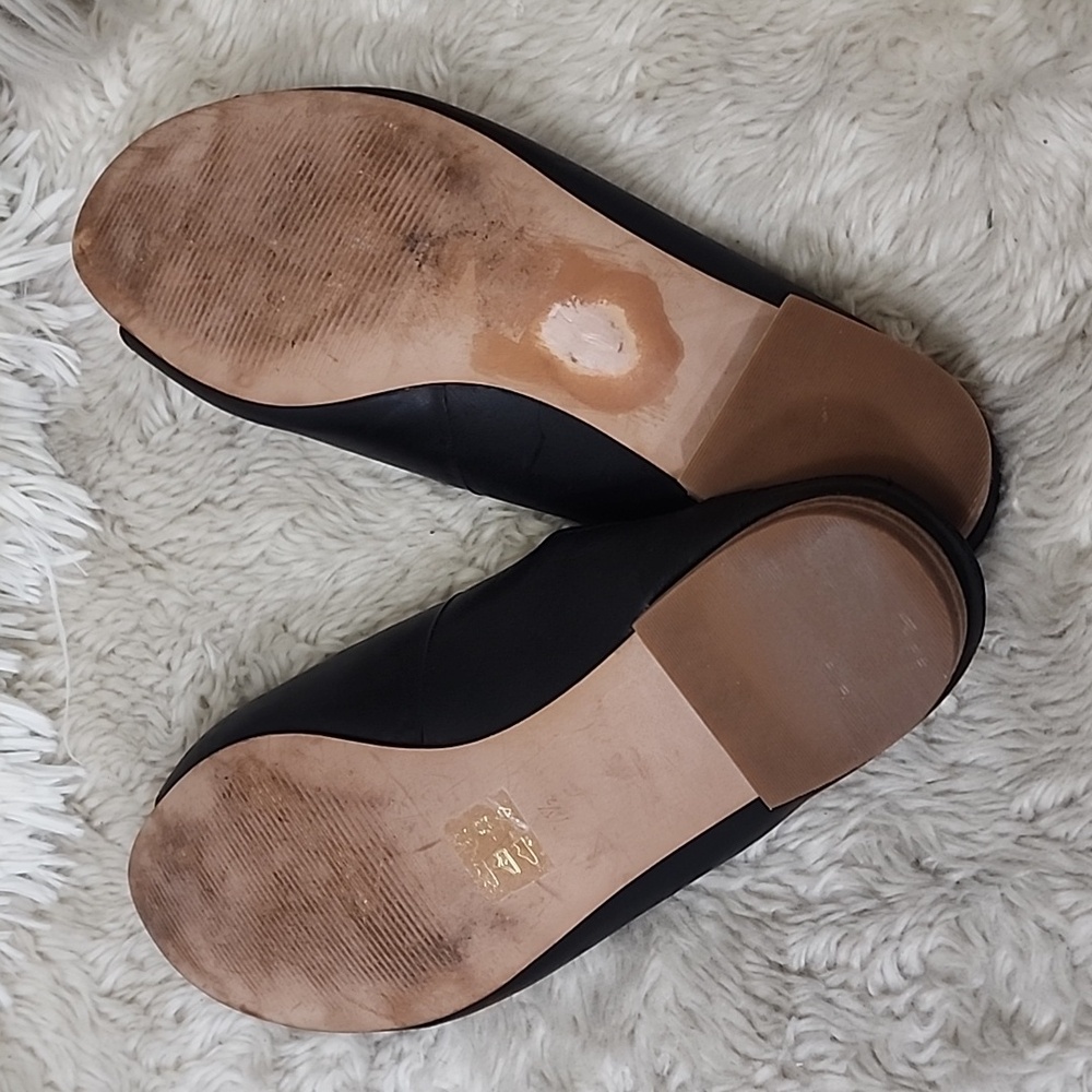 Madewell Black Leather Women's Shoes - Picture 6 of 8